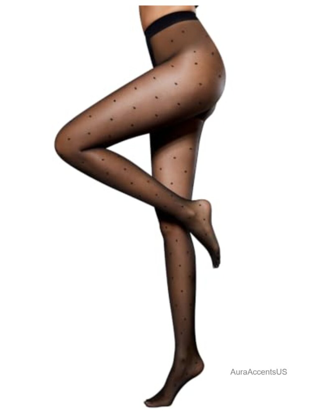 Thigh High Stockings Sheer Nylon Pantyhose